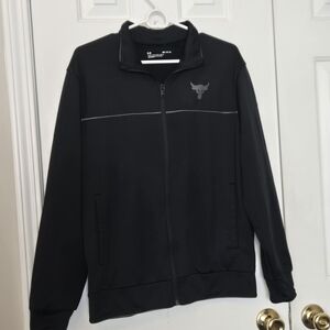 Under Armour Project Rock Black Full-Zip Men’s Jacket Size M